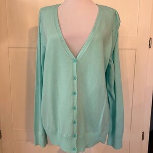 NWT Mint Long Sleeve Cardigan